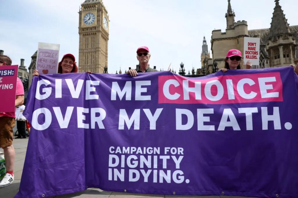 UK lawmakers back bill to allow terminally ill adults to end their lives