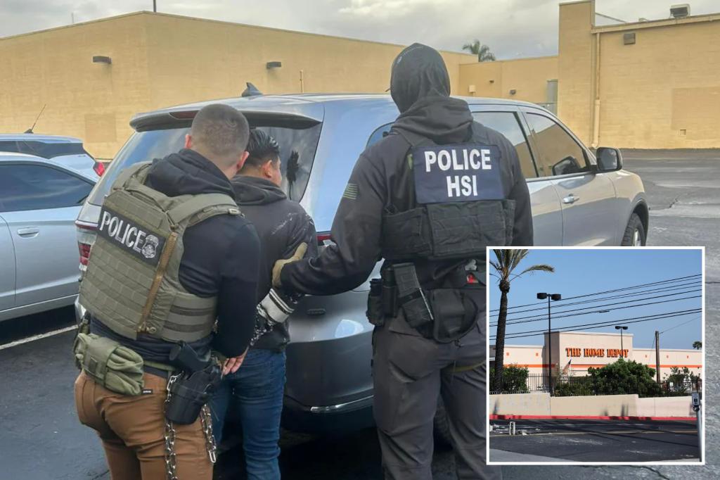 ICE immigration raids empty Home Depot parking lots of day laborers