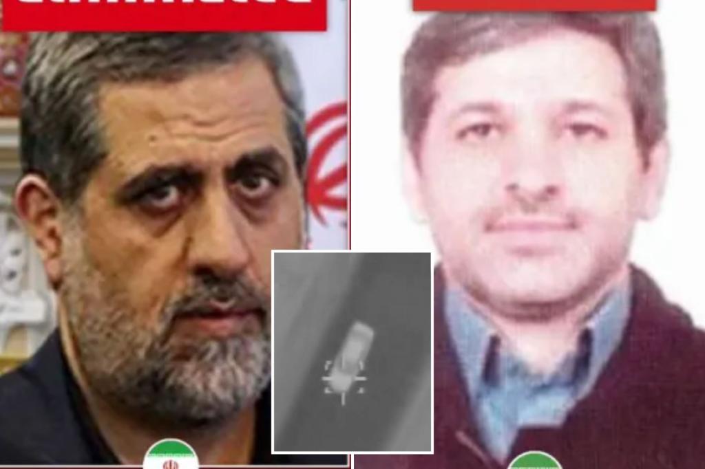 Israel says it killed Iran commanders Saeed Izadi and Benham Shariyari