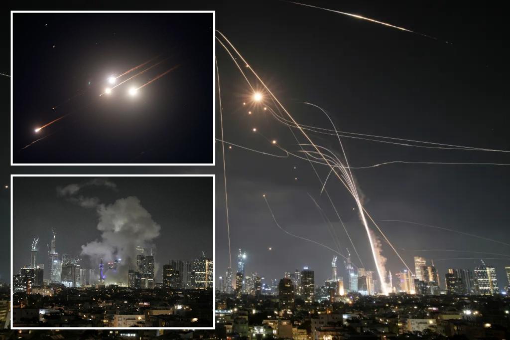 IDF headquarters hit by Iranian missile attack as Islamic Republic launches barrage of missiles at Tel Aviv