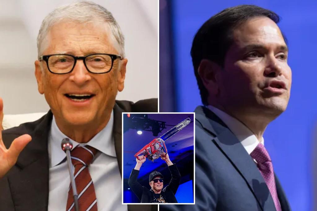 Bill Gates begged Marco Rubio to undo Elon Musk’s USAID cuts