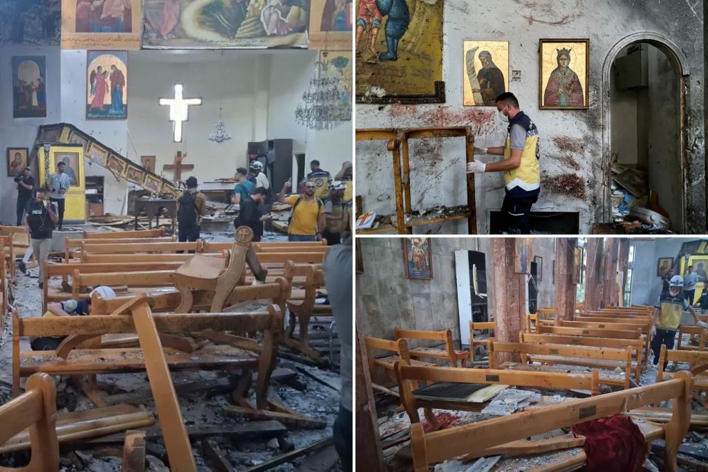 Suicide bomber strikes Syrian church near Damascus during mass