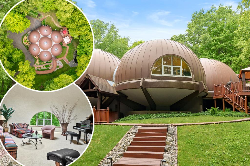 Domed home known as ‘the boba tea house’ asks .9M