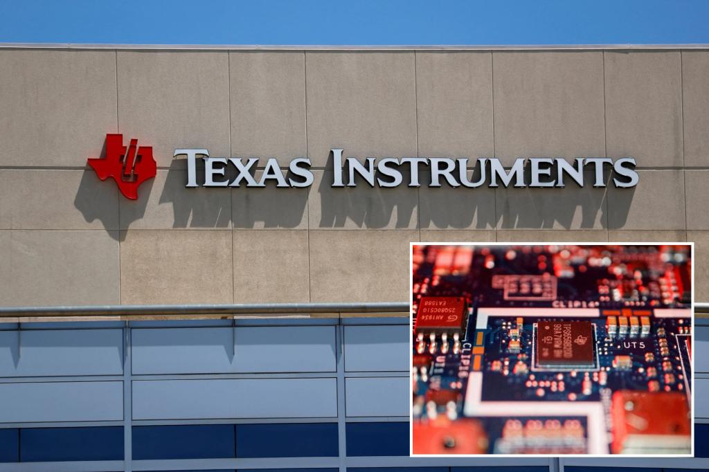Texas Instruments plans B US investment under Trump push