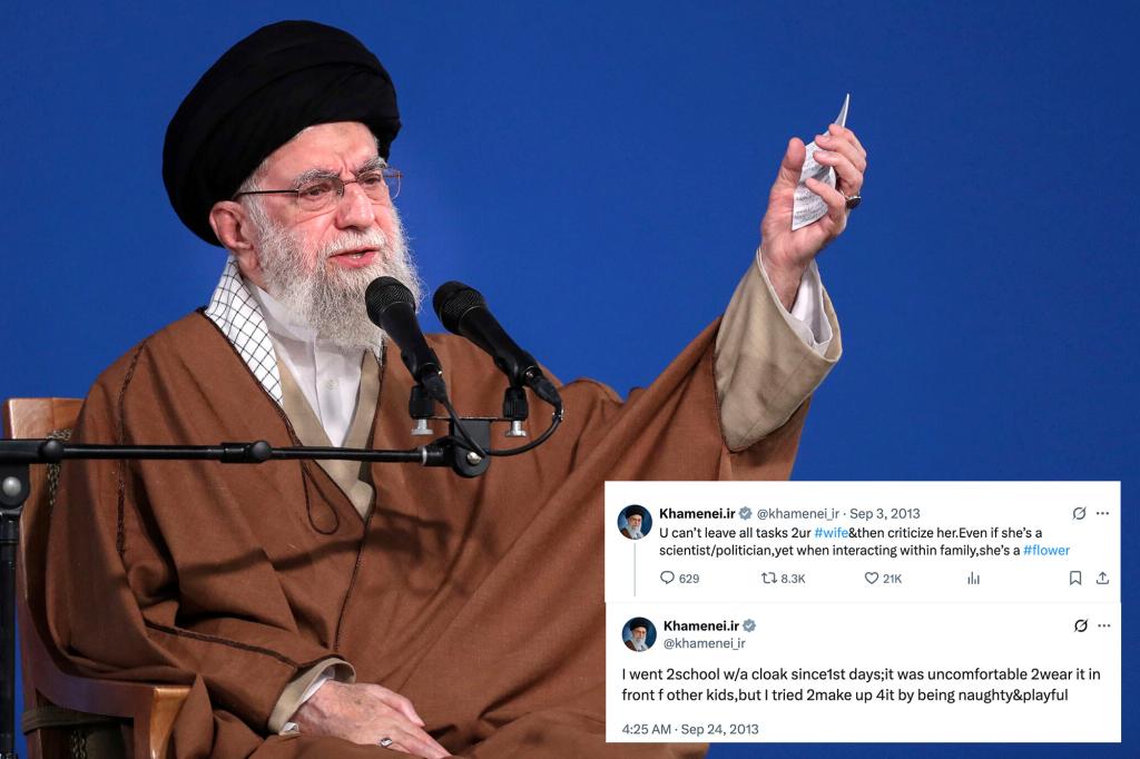 Iran’s supreme leader mocked mercilessly after bizarre social media posts resurface