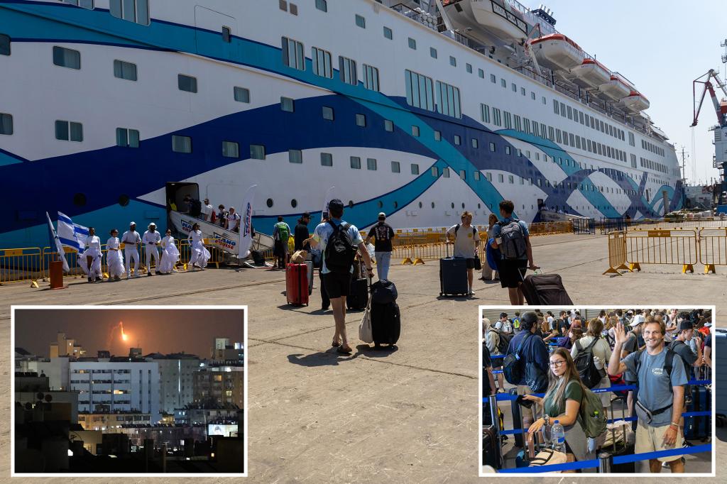 US working to organize evacuation ships, flights for Americans in Israel as embassy closes for next three days