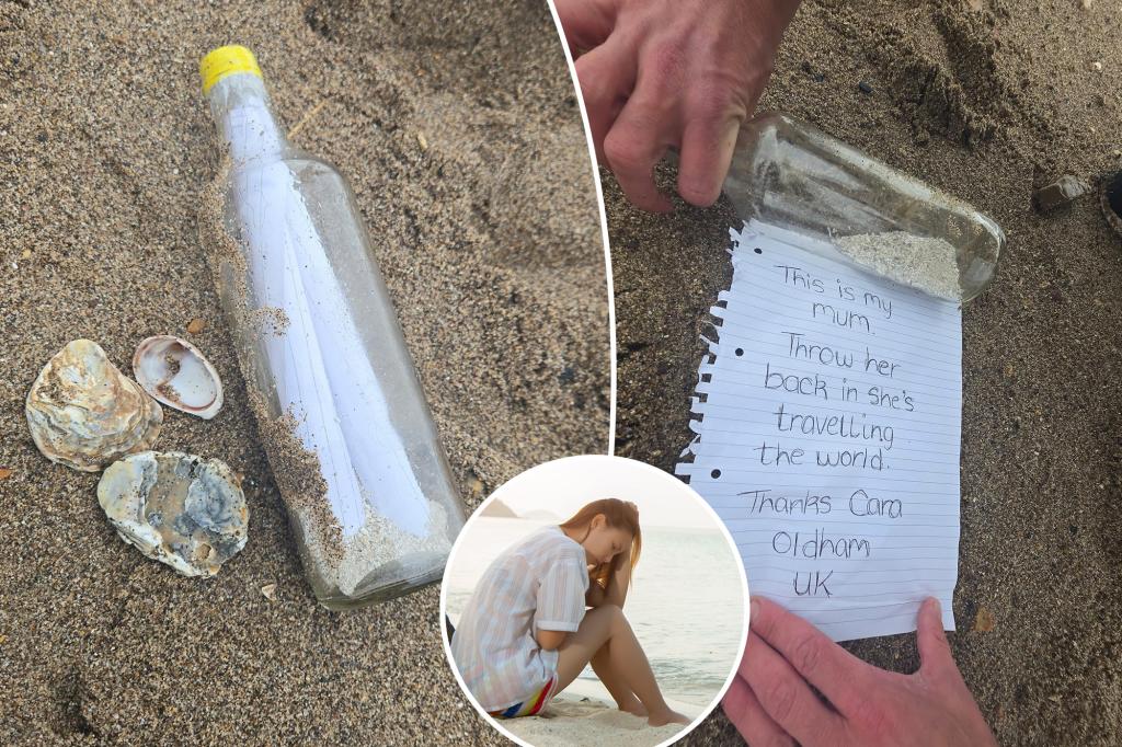 Woman’s message in a bottle honoring late mom goes viral