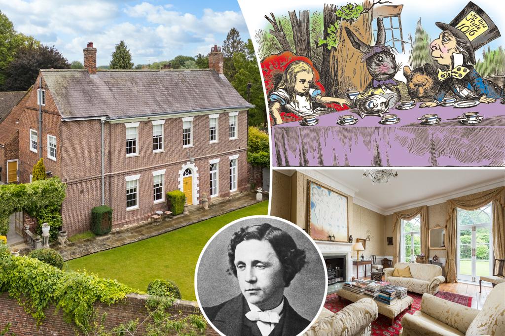 Author Lewis Carroll’s former home asks .17M