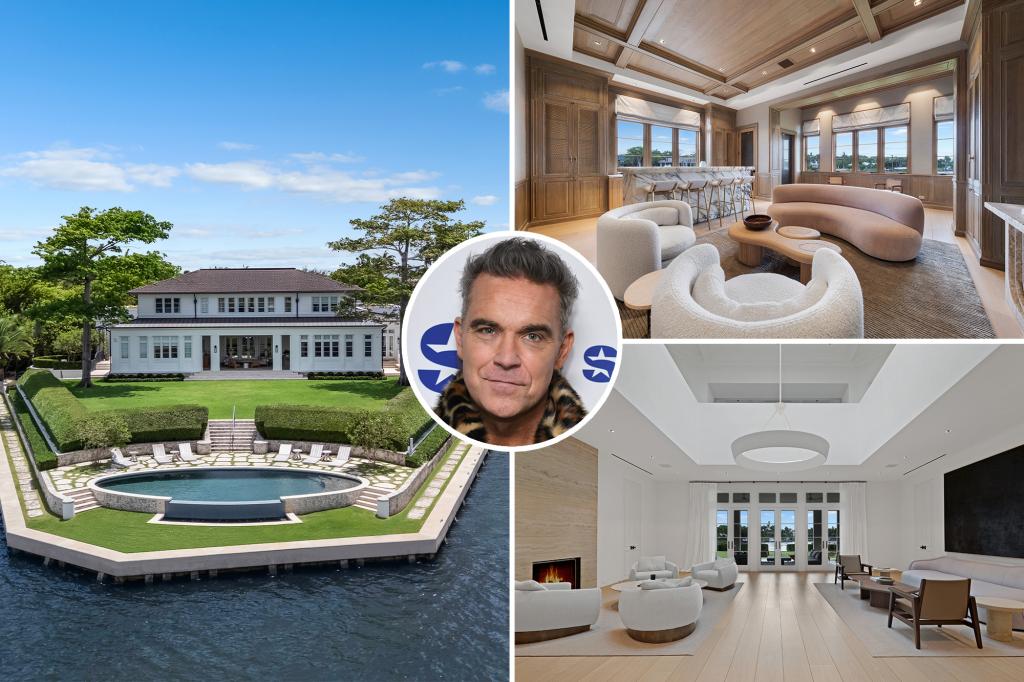 Robbie Williams buys a Miami-area home for M off-market