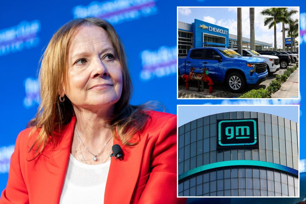 GM shares tumble after profit drops due to .1B tariff hit