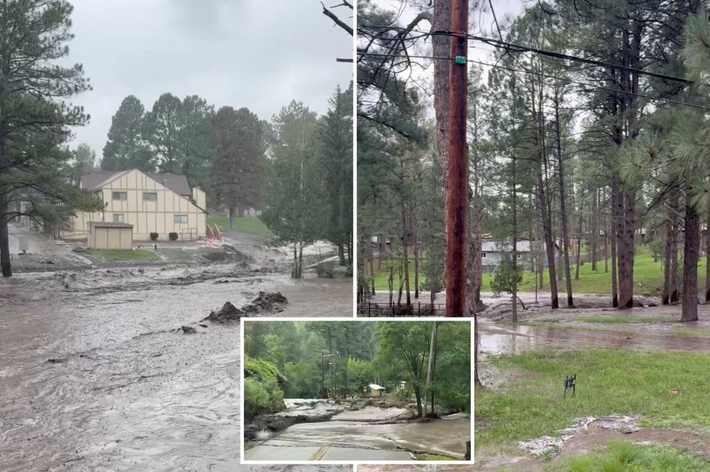 Flash flooding prompts rescues in New Mexico mountain village