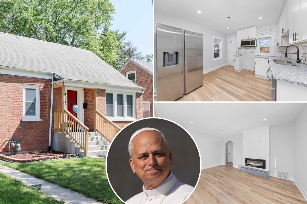 Pope Leo XIV Illinois childhood home purchased by village of Dolton