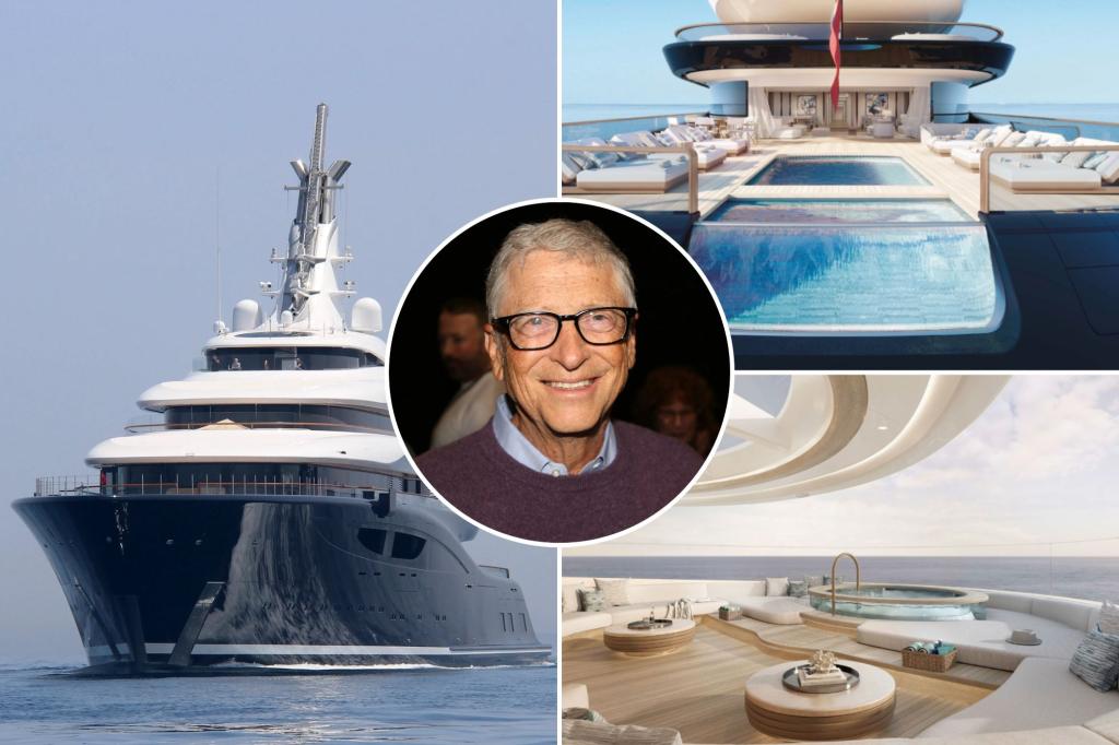 Bill Gates’ secret ultra-luxury yacht to list for 5M