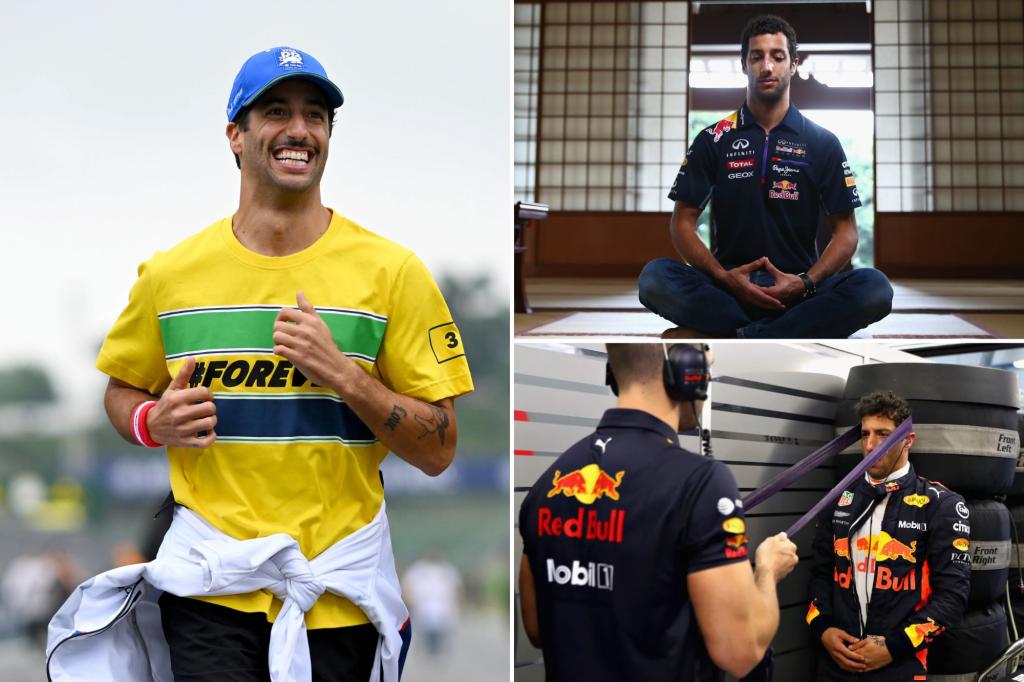How Daniel Ricciardo works out after leaving Formula 1