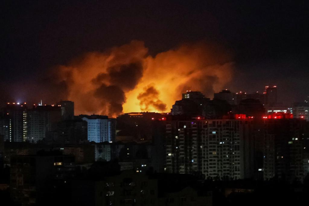 Russia unleashes drones, missiles on Ukraine in second massive air strike in two days