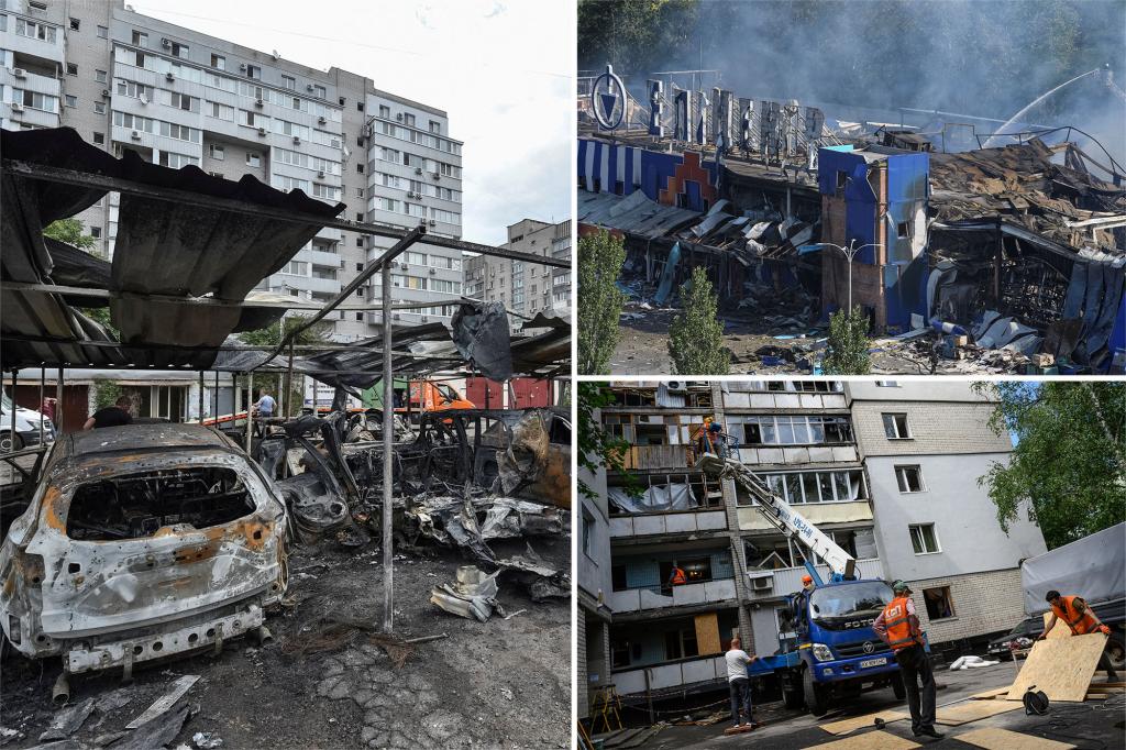Ukraine fends off major Russian advance on frontline regions after Putin’s ramped-up attacks kill civilians